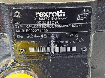 Hydraulics for Construction machinery WACKER NEUSON 1000381096-Rexroth A36VM125EP100-Drive motor: picture 4
