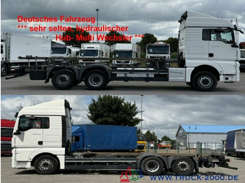 Container transporter/ Swap body truck MAN TGX 26.480