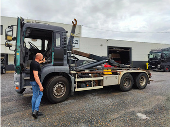 Hook lift truck MAN TGA 26.350 6x4 Container AJK Euronorm 3: picture 5