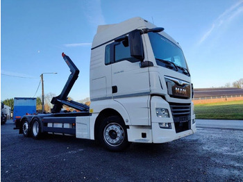 Hook lift truck MAN TGX 26.460 Multilift container Euro6: picture 2