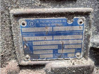 Gearbox ZF ECOMAT 4 6 HP 604 C: picture 2 Gearbox ZF ECOMAT 4 6 HP 604 C: picture 2
