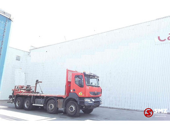 Dropside/ Flatbed truck, Crane truck Renault Kerax 430: picture 4 Dropside/ Flatbed truck, Crane truck Renault Kerax 430: picture 4
