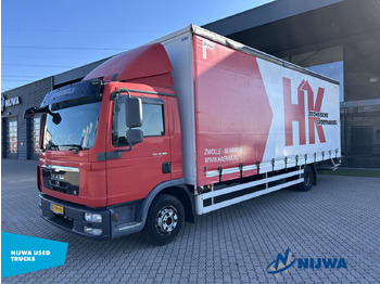 Curtainsider truck MAN TGL 12.180