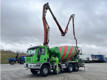 Mixer pump truck Iveco Astra HD 7 84 45 8x4 Cifa MK 28.4 m 9 cbm: picture 1