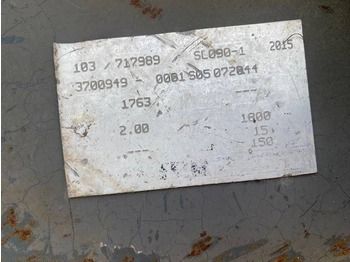 Attachment for Construction machinery (5657) 1.80 m GLV / digging bucket: picture 4