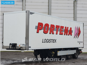 Closed box semi-trailer DRACO TSN 339 3 axles LZV Tailgate Lift-Lenkachse: picture 2