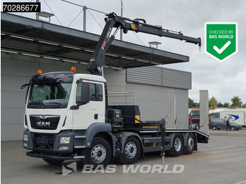 Leasing of MAN TGS 35.360 8X2 HIAB X-Hiduo 158 BS-3 Crane Lift+lenkasche Machine transporter Euro 6 MAN TGS 35.360 8X2 HIAB X-Hiduo 158 BS-3 Crane Lift+lenkasche Machine transporter Euro 6: picture 1