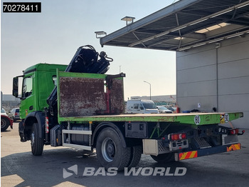 Dropside/ Flatbed truck, Crane truck Mercedes-Benz Arocs 1830 4X2 Hiab 122 ES-3 HIPRO Kran Crane Big-Axle Euro 6: picture 2