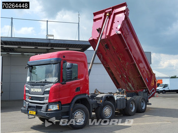 Tipper Scania P410 8X4 NL Truck 19m3 tipper Body Heating Big-Axle Steelsuspension Euro 6: picture 2