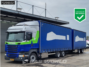 Curtainsider truck SCANIA R 410