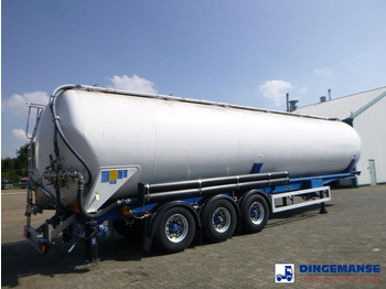 Tank semi-trailer Feldbinder Powder tank alu 63 m3 / 1 comp (tipping): picture 4