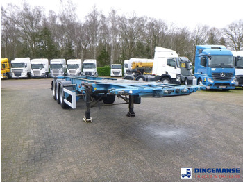 Container transporter/ Swap body truck Fruehauf 3-axle container chassis 20, 30 ft: picture 2