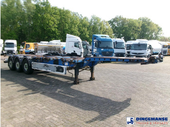Container transporter/ Swap body semi-trailer Krone 3-axle container trailer 20-30-40-45 ft SDC27: picture 2 Container transporter/ Swap body semi-trailer Krone 3-axle container trailer 20-30-40-45 ft SDC27: picture 2