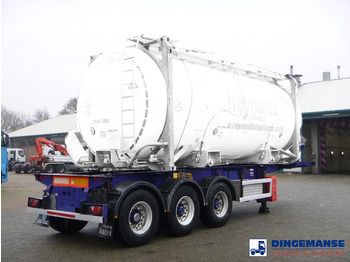 Container transporter/ Swap body semi-trailer M & G 3-axle container trailer 20-30 ft: picture 4