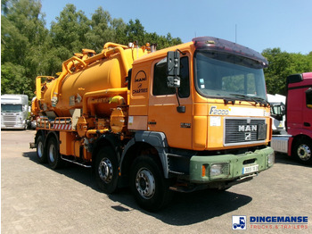 Vacuum truck MAN 41.463 8x4 Euro 2 vacuum tank ADR 15 m3 / 2 comp: picture 2