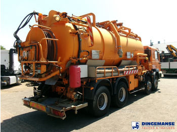 Vacuum truck MAN 41.463 8x4 Euro 2 vacuum tank ADR 15 m3 / 2 comp: picture 4