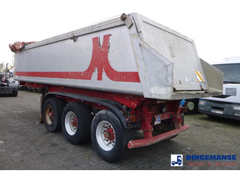 Tipper semi-trailer Meierling Tipper trailer alu 21 m3 + tarpaulin: picture 4