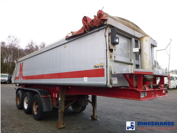 Tipper semi-trailer Meierling Tipper trailer alu 21 m3 + tarpaulin: picture 2
