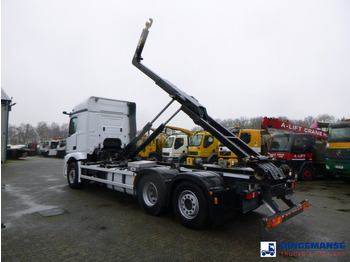 Hook lift truck Mercedes-Benz Actros 2843 6x2 Hyva container hook 20t: picture 3