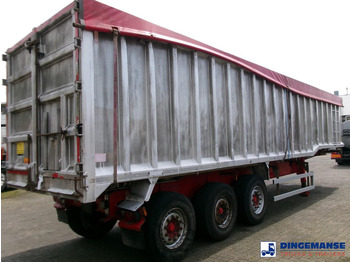 Tipper semi-trailer Montracon Tipper trailer alu 55 m3 + tarpaulin: picture 3