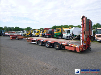 Low loader semi-trailer TURBO'S HOET 3-axle semi-lowbed trailer 39 t + ramps: picture 3
