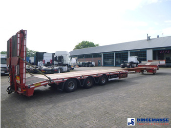 Low loader semi-trailer TURBO'S HOET 3-axle semi-lowbed trailer 39 t + ramps: picture 4