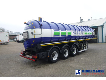 Tank semi-trailer VALLELY Vacuum tank alu 30 m3 / 1 comp + Engine: picture 4