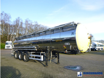 Tank trailer Van Hool Chemical tank inox 30 m3 / 1 comp: picture 2