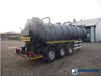 Tank semi-trailer WHALE Vacuum tank inox 30 m3 / 1 comp + pump: picture 4