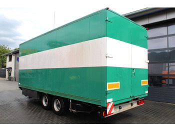 Closed box trailer