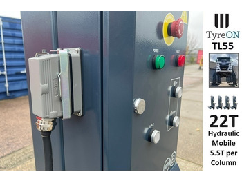 Workshop equipment TL55-4 22T mobile truck lifts - wired - 400V - performance 3,0 kW per column - large display - liftig time <= 75 s: picture 5 Workshop equipment TL55-4 22T mobile truck lifts - wired - 400V - performance 3,0 kW per column - large display - liftig time <= 75 s: picture 5