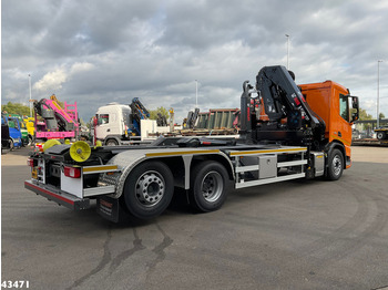 Hook lift truck, Crane truck DAF FAN XD 450 Hiab 23 Tonmeter laadkraan: picture 5