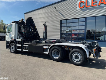 Hook lift truck, Crane truck DAF FAS 85 CF 340 Manual Hiab 12 Tonmeter laadkraan: picture 5