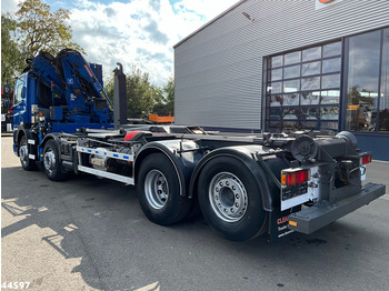 Hook lift truck, Crane truck DAF FAX 85 CF 360 8x2 Euro 5 Hiab 16 Tonmeter laadkraan: picture 4