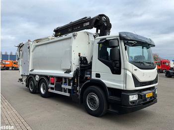 Garbage truck Ginaf C 3128 NF Euro 6 Hiab 21 Tonmeter laadkraan Just 106.936 Km!: picture 3