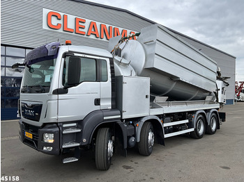 Vacuum truck MAN TGS 41.440 8x4 Euro 6 Wicom Combi Just 85.658 km!: picture 3