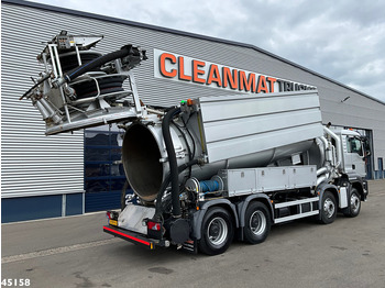 Vacuum truck MAN TGS 41.440 8x4 Euro 6 Wicom Combi Just 85.658 km!: picture 2