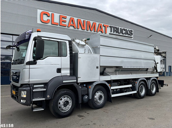 Vacuum truck MAN TGS 41.440 8x4 Euro 6 Wicom Combi Just 85.658 km!: picture 4