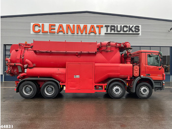 Vacuum truck Mercedes-Benz Actros 4141 8x4 RVS Naaktgeboren drogestoffen Just 99.291 km!: picture 3
