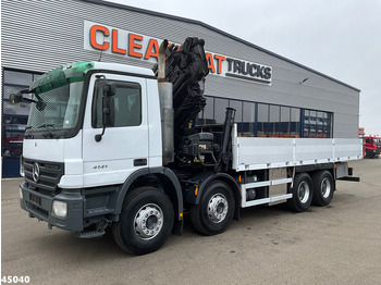 Crane truck Mercedes-Benz Actros 4141 8x4 manual Hiab 32 Tonmeter laadkraan + Fly-jib: picture 2 Crane truck Mercedes-Benz Actros 4141 8x4 manual Hiab 32 Tonmeter laadkraan + Fly-jib: picture 2