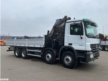 Crane truck Mercedes-Benz Actros 4141 8x4 manual Hiab 32 Tonmeter laadkraan + Fly-jib: picture 5 Crane truck Mercedes-Benz Actros 4141 8x4 manual Hiab 32 Tonmeter laadkraan + Fly-jib: picture 5