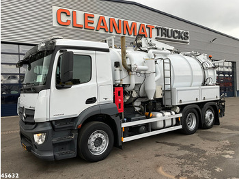 Vacuum truck Mercedes-Benz Antos 2833 Euro 6 DHM kolkenzuiger Just 123.687 km!: picture 4 Vacuum truck Mercedes-Benz Antos 2833 Euro 6 DHM kolkenzuiger Just 123.687 km!: picture 4