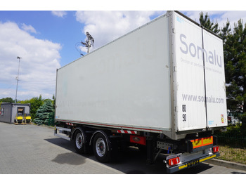 Closed box trailer Fruehauf passthrough box trailer 18 EPAL / 2021 / SAF axles: picture 3
