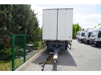 Closed box trailer Fruehauf passthrough box trailer 18 EPAL / 2021 / SAF axles: picture 5