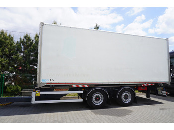 Closed box trailer Fruehauf passthrough box trailer 18 EPAL / 2021 / SAF axles: picture 2
