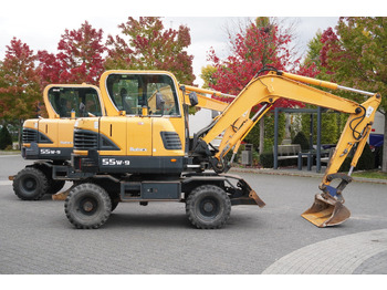 Wheel excavator Hyundai Robex 55W-9 Wheeled Excavator 5.5t / 2 units: picture 3