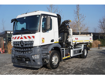 Leasing of MERCEDES-BENZ Arocs 1833 / 87,000 km!!! / Hds HIAB X-DUO 128 B-2 / three-sided tipper MERCEDES-BENZ Arocs 1833 / 87,000 km!!! / Hds HIAB X-DUO 128 B-2 / three-sided tipper: picture 3