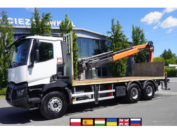 Crane truck RENAULT C 380