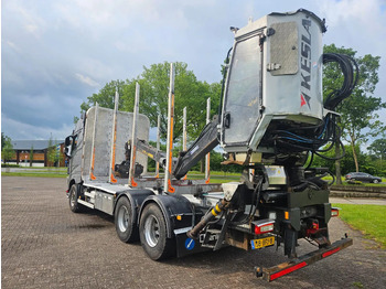 Timber truck, Crane truck Volvo FH 500 | 6X4 | Kesla 2110T Crane: picture 3