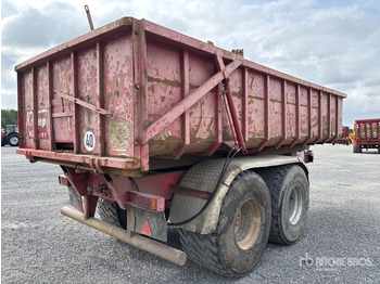 Tipper semi-trailer 1996 Krampe TWK 18 Goliath End Dump Trailer: picture 4